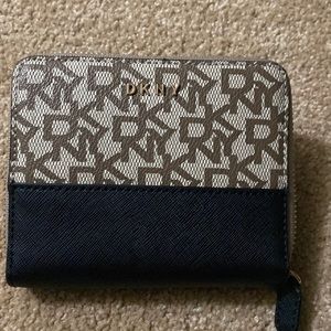 DKNY two tone wallet